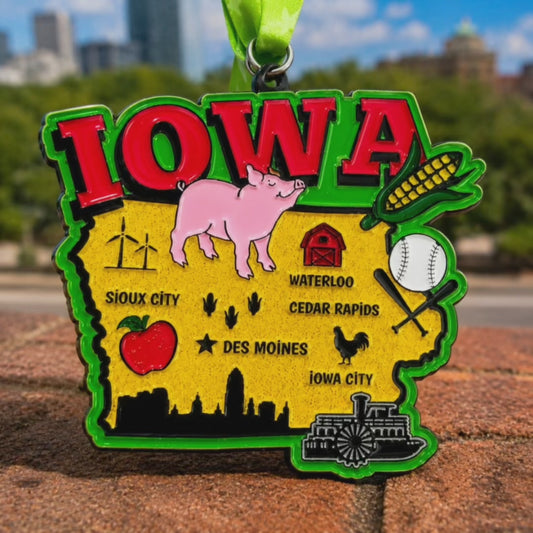 Race Through Iowa Virtual Race | 5K, 10K, Half Marathon & 50 Mile Challenge