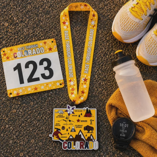 Race Through Colorado Virtual Race | 5K, 10K, Half Marathon & 50 Mile Challenge