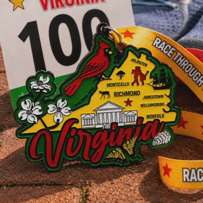 Race Through Virginia Virtual Race | 5K, 10K, Half Marathon & Marathon