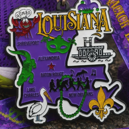 Race Through Louisiana Virtual Race | 5K, 10K, Half Marathon & 50 Mile Challenge