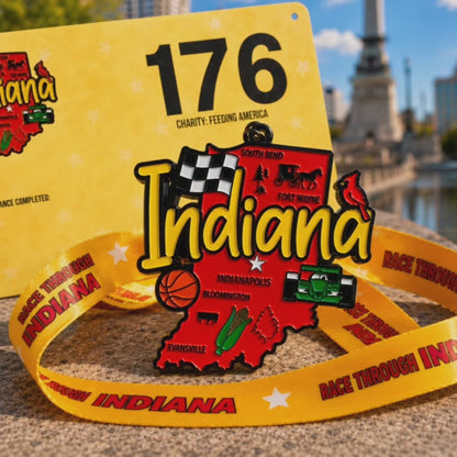 Race Through Indiana Virtual Race | 5K, 10K, Half Marathon & 50 Mile Challenge