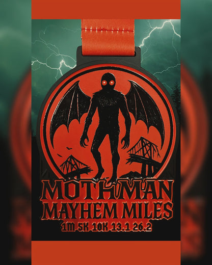 2026 Mothman Mayhem Miles 1M 5K 10K 13.1 26.2 - Benefitting The National Parks Foundation