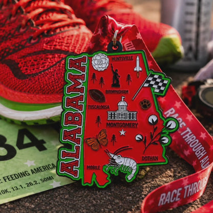 Race Through Alabama Virtual Race | 5K, 10K, Half Marathon & 50 Mile Challenge