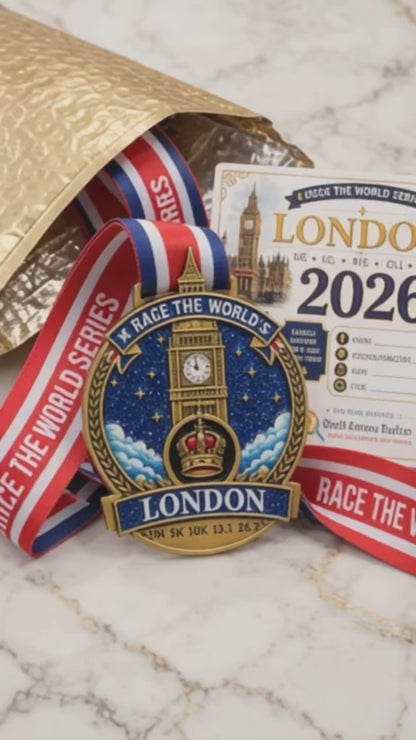 London Virtual Race | 5K, 10K, Half Marathon & Marathon Travel Challenge