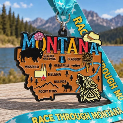Race Through Montana Virtual Race | 5K, 10K, Half Marathon & 50 Mile Challenge