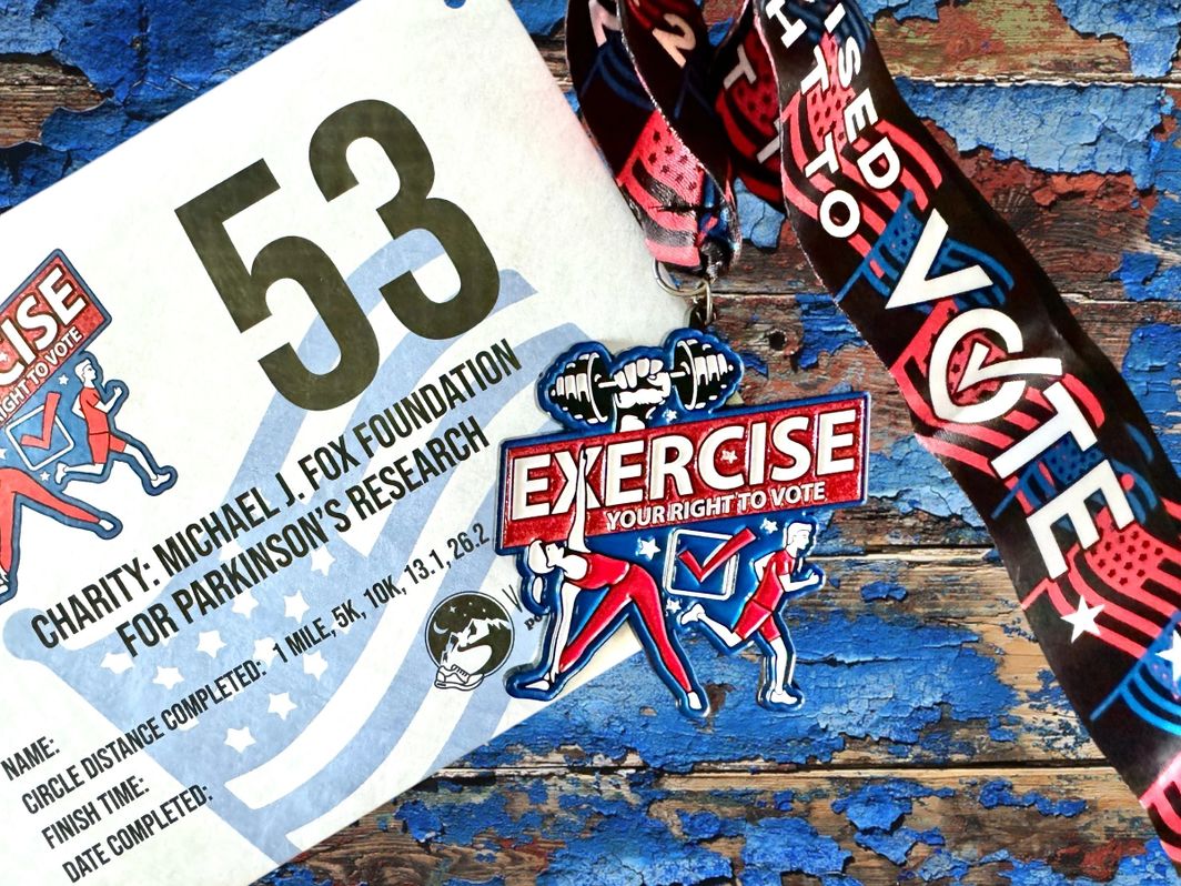 2024 Exercise Your Right to Vote 1M, 5K, 10K, 13.1, 26.2 – Benefitting Michael J. Fox Foundation for Parkinson’s Research - virtualrunevent