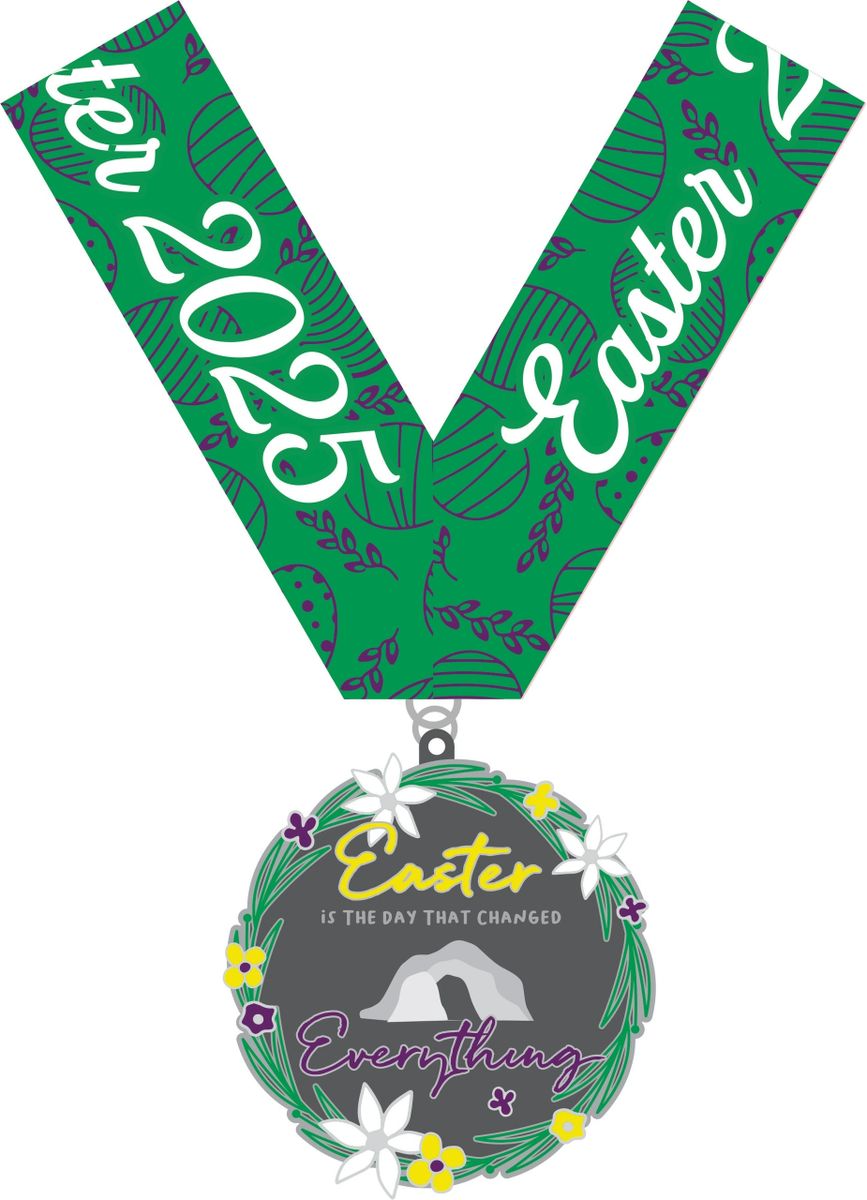 2025 Easter 1M 5K 10K 13.1 26.2- Benefitting Easter Seals - starts shipping out mid-February