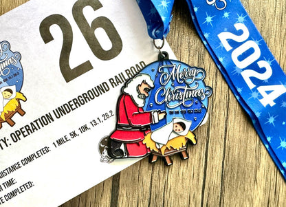 2024 Merry Christmas 1M, 5K, 10K, 13.1, 26.2 – Benefitting Operation Underground Railroad