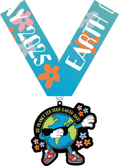 2025 Earth Day 1M 5K 10K 13.1 26.2- Benefitting Wild Earth Allies - starts shipping out mid-February