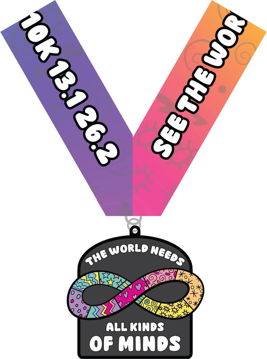 2025 See the World a Different Way 1M 5K 10K 13.1 26.2- Benefitting The Doug Flutie Jr Foundation for Autism - starts shipping out mid-February