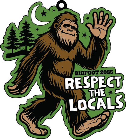 2025 BIGFOOT! 1M 5K 10K 13.1 26.2- Benefitting The National Park Foundation -Medals start shipping out August 2025!