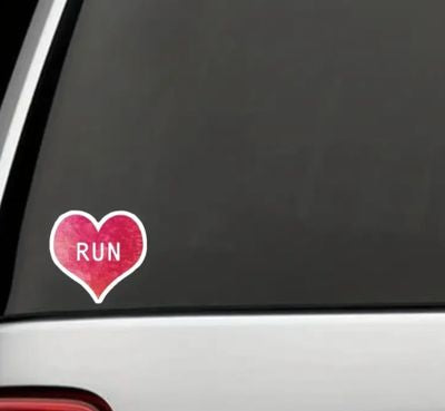 STICKER: RUN BIG HEART Sticker