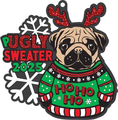 2025 Ugly Sweater 1M, 5K, 10K, 13.1, 26.2 – Benefitting Feed My Starving Children