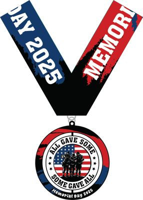 2025 Memorial Day 1M 5K 10K 13.1 26.2- Benefitting Operation Gratitude - starts shipping out mid-March