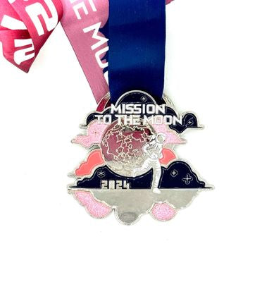 MEDAL ONLY - MISSION TO THE MOON Running and Walking Challenge - virtualrunevent