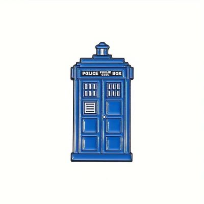 Doctor Who Inspired Enamel Pin - virtualrunevent