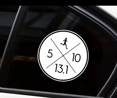 STICKER: Distance Sticker 5, 10, 13.1